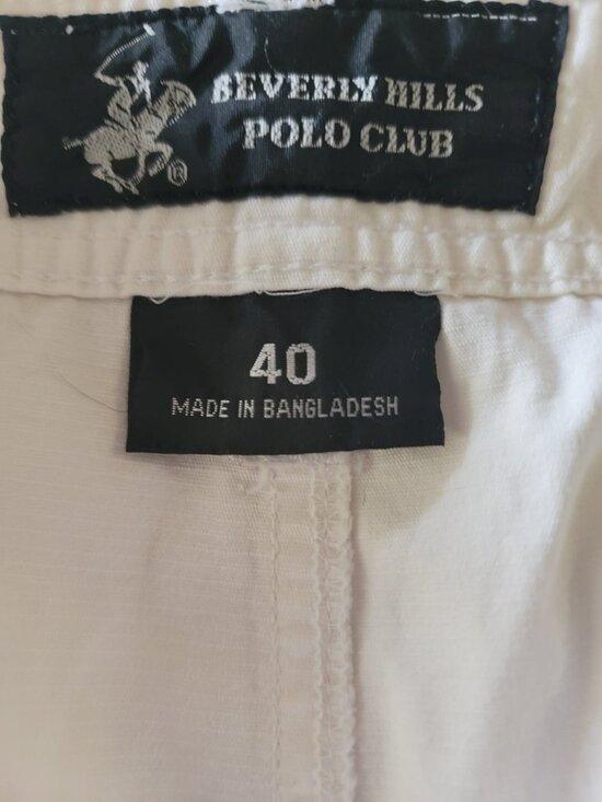 Mens White Shorts size 40 - Picture 2 of 3